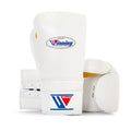 Winning boxing gloves White Gold Leather
