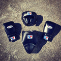 Winning boxing set  Black Leather