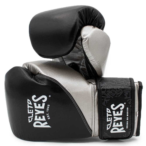 Cleto Reyes Boxing Gloves Silver Black