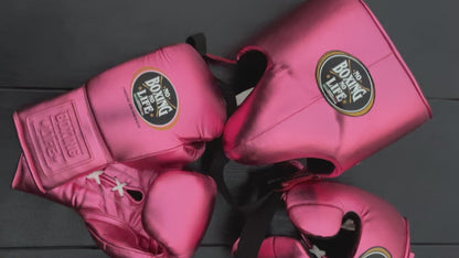 No Boxing No Life Boxing Gloves set, NBNL Boxing Gloves, Birthday Gifts - Pink